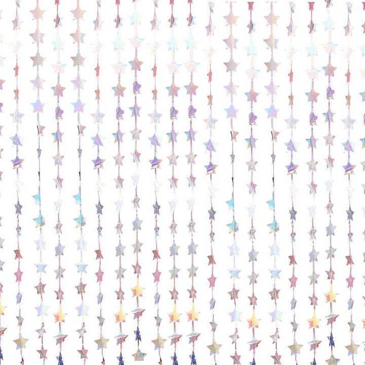 Actual product image Ginger Ray Star curtain in silver (1 pcs.)