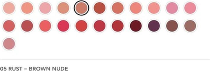 Produktbild Radiant Professional Advanced Care Lipstick Ultra Nourishing Matte Lipstick With Vitamin E 05 Rust B (05 Rust Brown Nude)