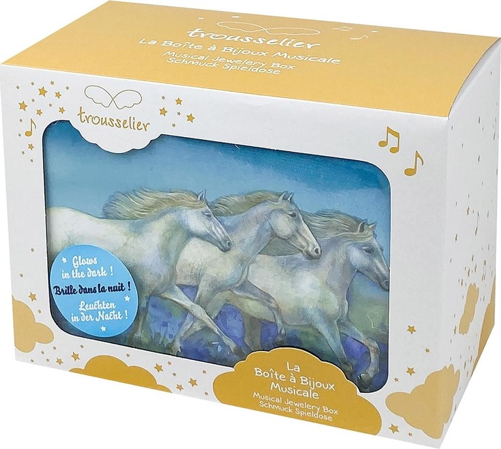 Actual product image Trousselier Music Box Horses