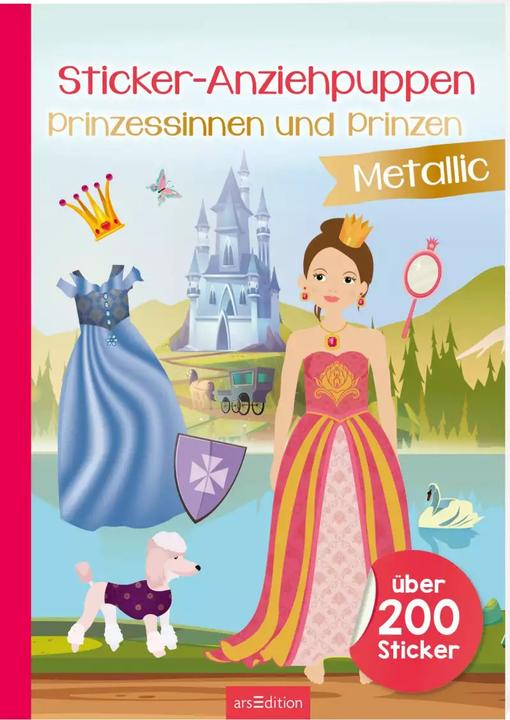 Produktbild Stickerbuch Anziehpuppen