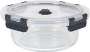 Actual product image Quttin round lunch box with lid empty 17x7.1cm