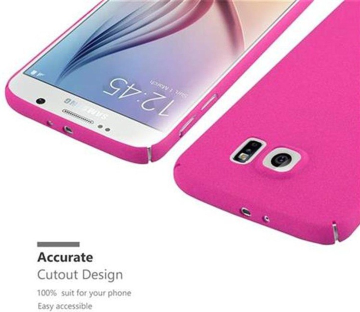 Image du produit Cadorabo Couverture rigide Frosty Cover (Samsung Galaxy S6)