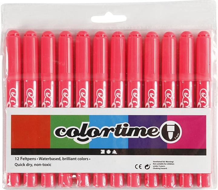 Produktbild Creativ Company Lichtroze Jumbo Stiften, 12st. (hellrosa, 5 mm, 12 x)