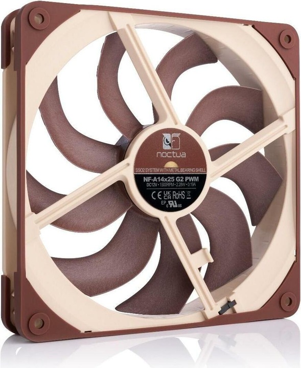 Actual product image Noctua NF-A14x25 G2 PWM (140 mm, 1 x)