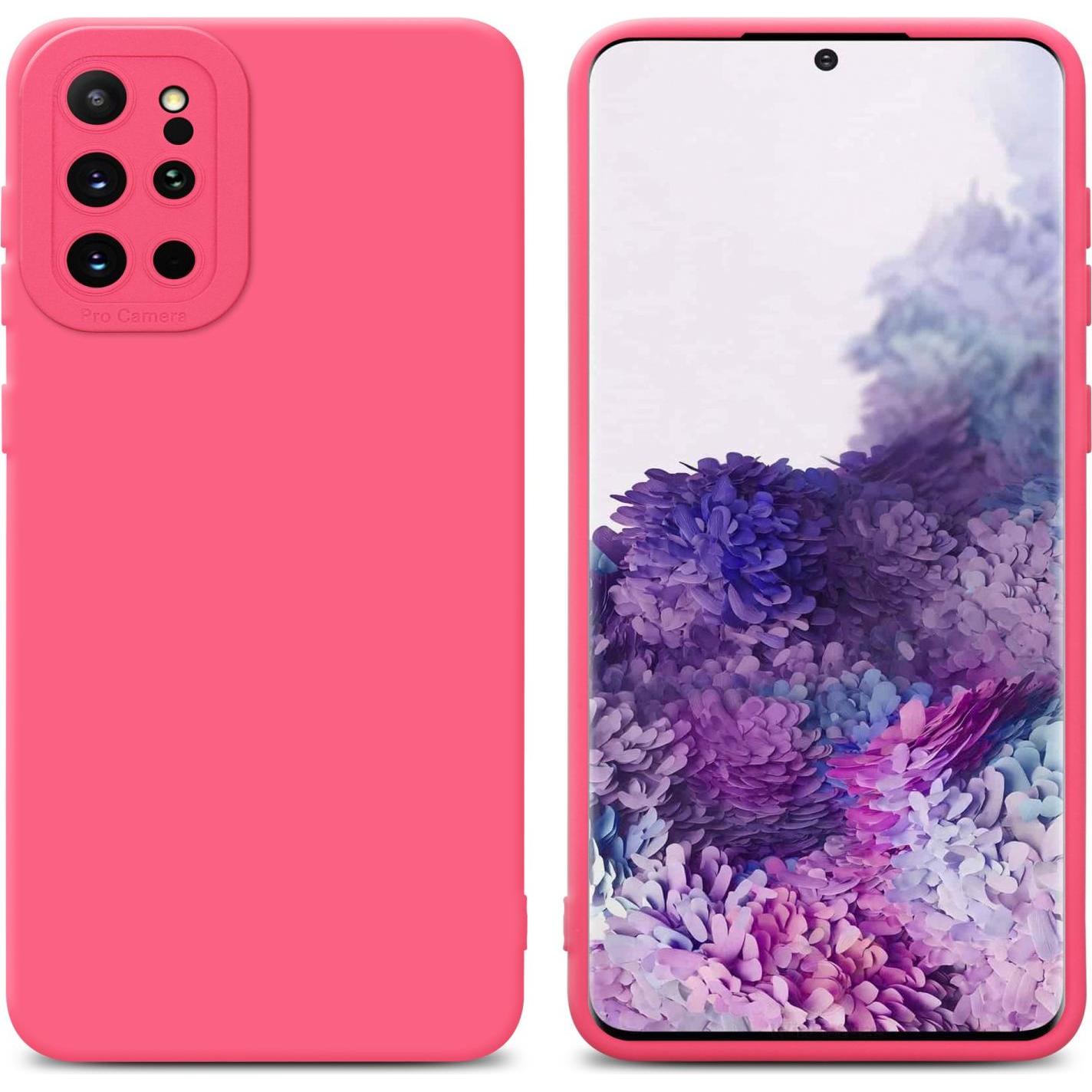 Cadorabo Hülle für Samsung Galaxy S20 PLUS im TPU Fluid LM162 Style (Samsung Galaxy S20+), Smartphone Hülle, Rot