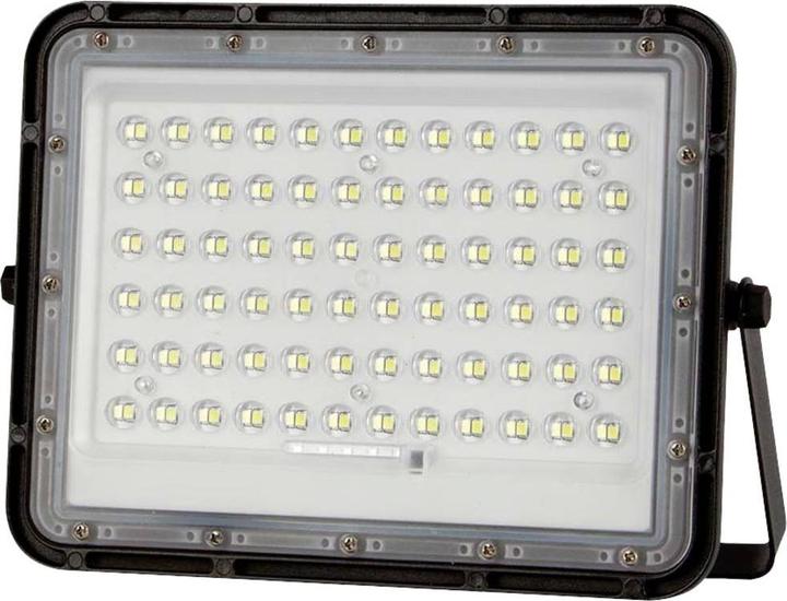 Actual product image V-TAC VT-120W 7826 LED floodlight, solar module 15 W neutral white black (1200 lm, IP65)