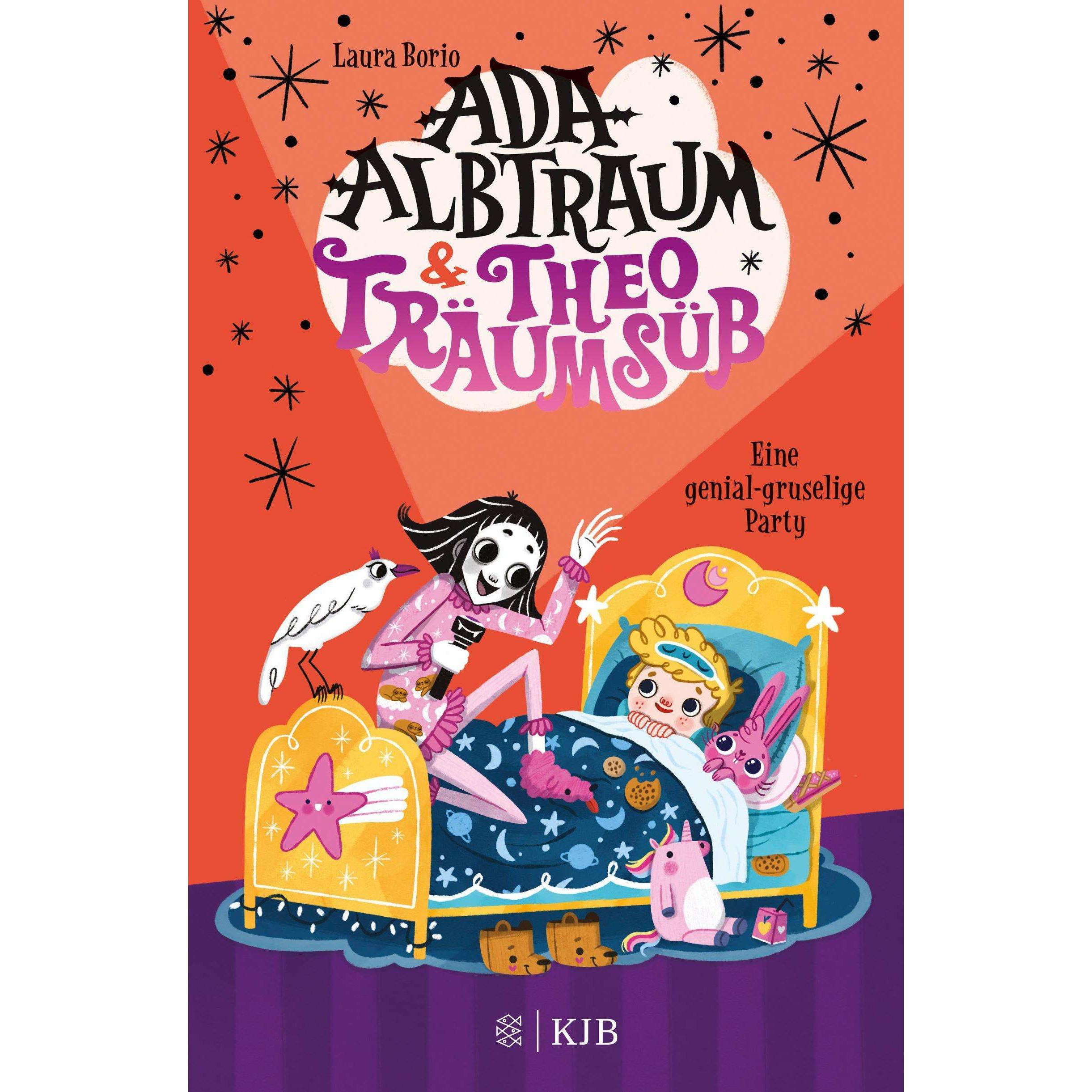 Ada Albtraum und Theo Träumsüss – Eine genial-gruselige Party, Kinderbücher von Laura Borio, Myriam Alfano