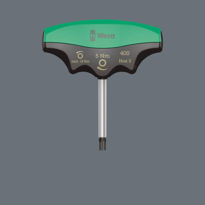 Image du produit Wera 400 Hex 5,0/5,0 Nm (3/8", 5 Nm)