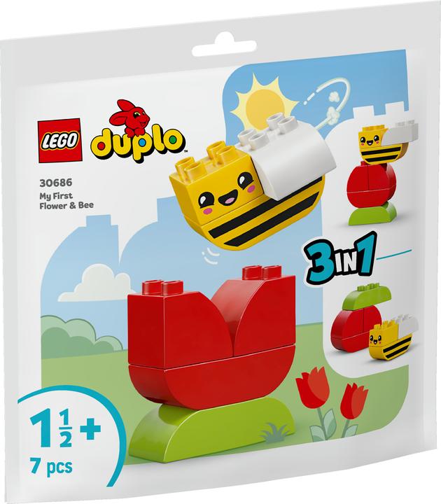 Image du produit LEGO Ma première fleur avec une abeille (30686)