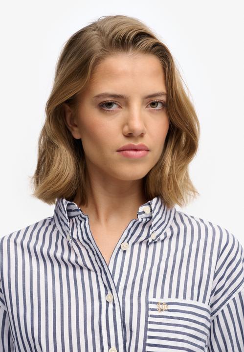 Immagine prodotto Superdry Poplin Langarmhemd mit lockerer Passform (L, M)