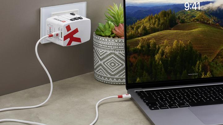 Immagine prodotto Skross 1302332 Caricabatterie da viaggio World AC45PD