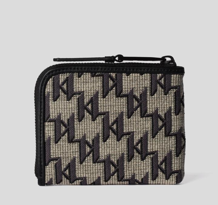 Actual product image Karl Lagerfeld W's K/Monogram Jkrd Zip Wallet