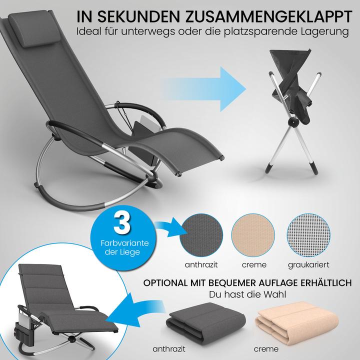 Immagine prodotto Eloneo Relax-Schaukelliege (157 cm)