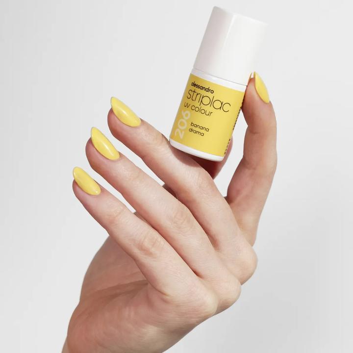 Produktbild Alessandro International Striplac UV Colour Banana Drama 6.5 ml (206 Banana Drama, UV-Gel Lack)
