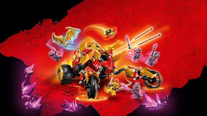 Productafbeelding LEGO Kai's Gouden Draken Raider (71773, LEGO Ninjago)