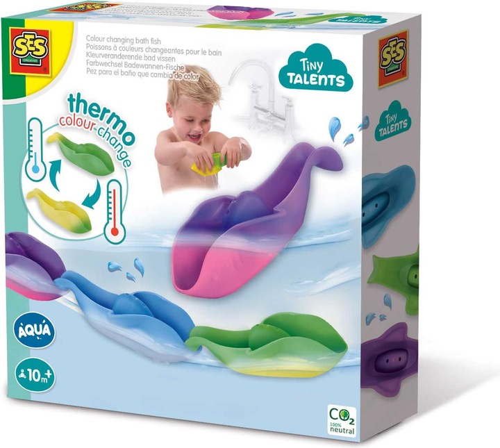 Actual product image Ses Tiny Talents - Bad Fish with color change