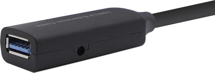 Actual product image Aisens A105-0408 USB Cable 10 m USB 3.2 Gen 1 (3.1 Gen 1) USB A Black (10 m, USB 3.2 Gen 1)