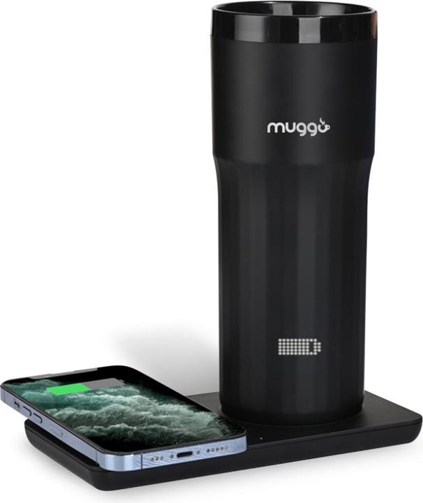 Image du produit Muggo Mug de voyage 355 ml + fonction de charge Qi
