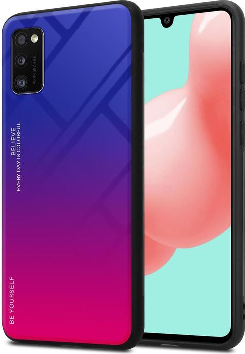 Produktbild Cadorabo TPU 2 Farben Glas Cover (Samsung Galaxy A41)