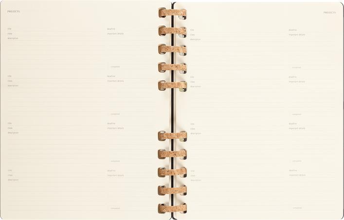 Produktbild Moleskine Studienplaner (23.5 x 28.14 x 2.5 cm)