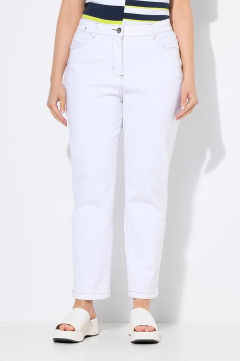 Immagine prodotto Ulla Popken Mom jeans con cintura comoda e taglio a cinque tasche (54)