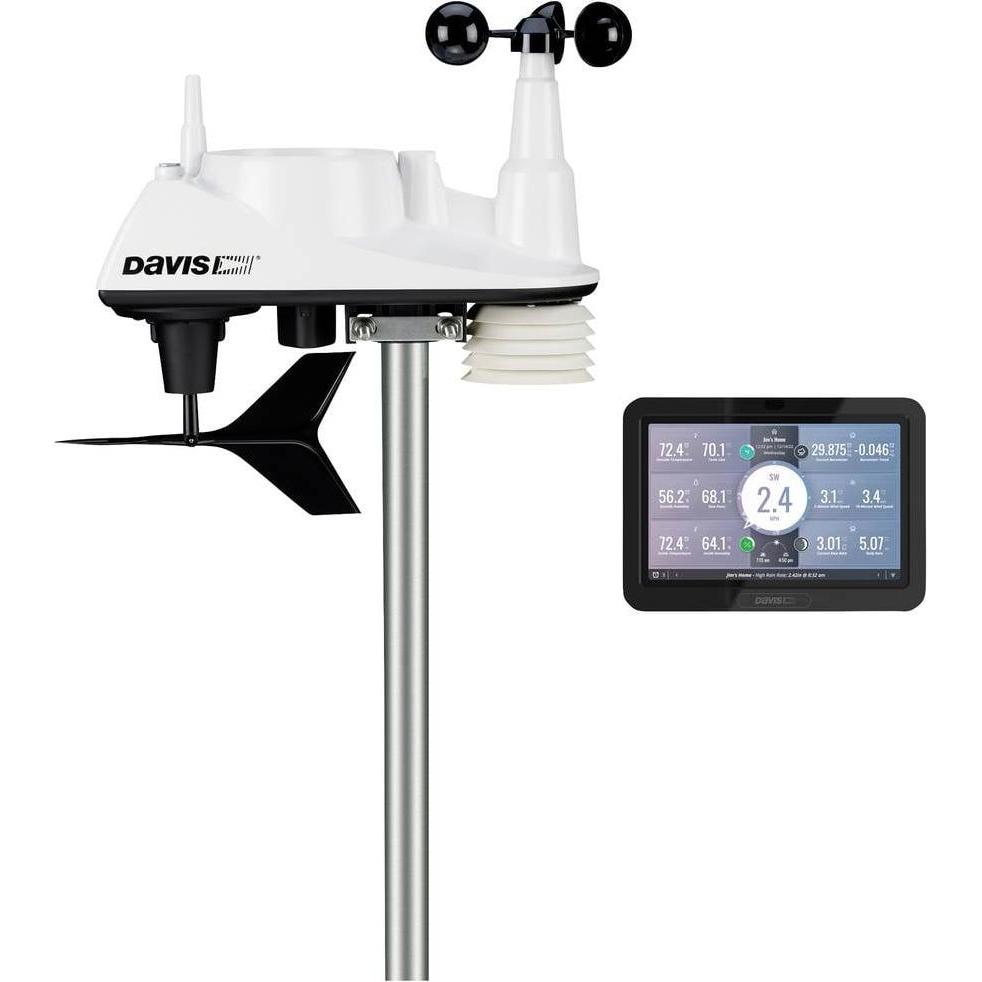 Thumbnail - Davis Funk-Wetterstation Vantage Vue 6242, Wetterstation, Schwarz, Weiss