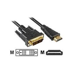 Thumbnail - Sharkoon HDMI (Typ A) — DVI (3 m, HDMI, DVI), Video Kabel