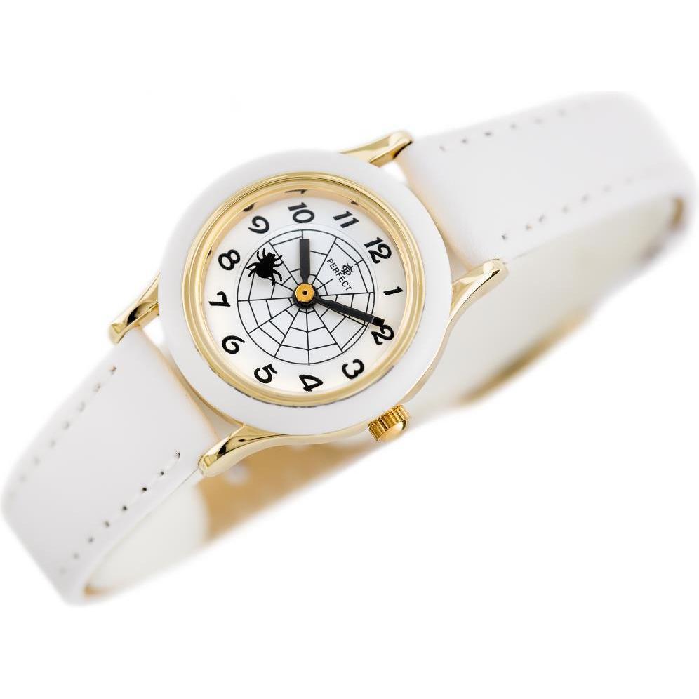 Thumbnail - Perfect Day, Armbanduhr, CHILD PERFECT L195-2 SPIDER - Kommunion (zp649b), Weiss, (24.20 mm)