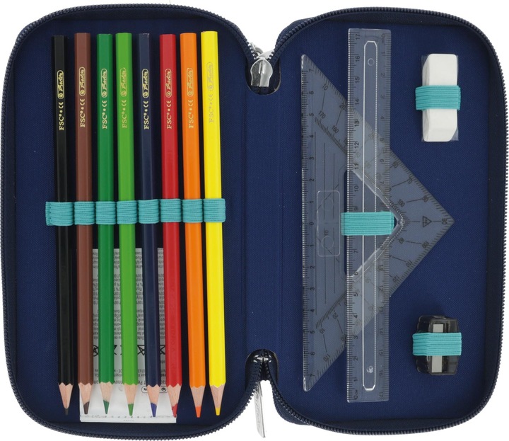 Produktbild Herlitz TriCase 31 tlg. Deep Ocean