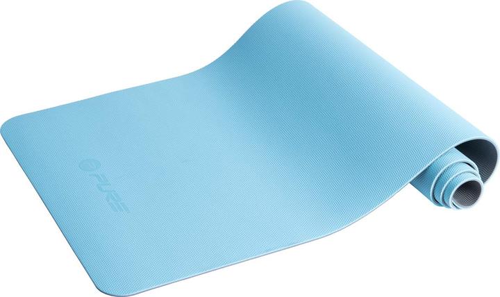 Image du produit Pure2improve Tapis de yoga, bleu et gris, 173x58x0,6cm (6 mm)