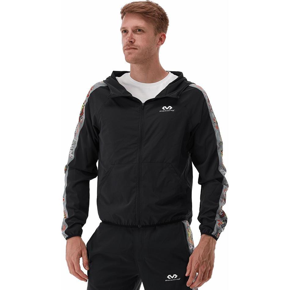 McDavid, Herren, Pullover, Slam Dunk, Schwarz, (S)