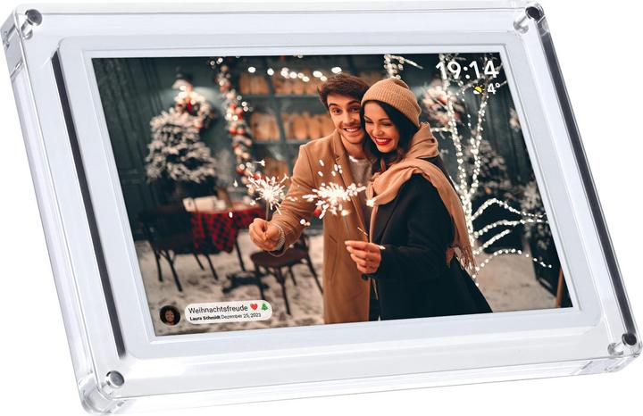 Actual product image Rollei Smarter Bilderrahmen | 10,1" Diagonale | WiFi | Frameo App | Acryl | Modell 109 (10.10", 1280 x 800 pixels)