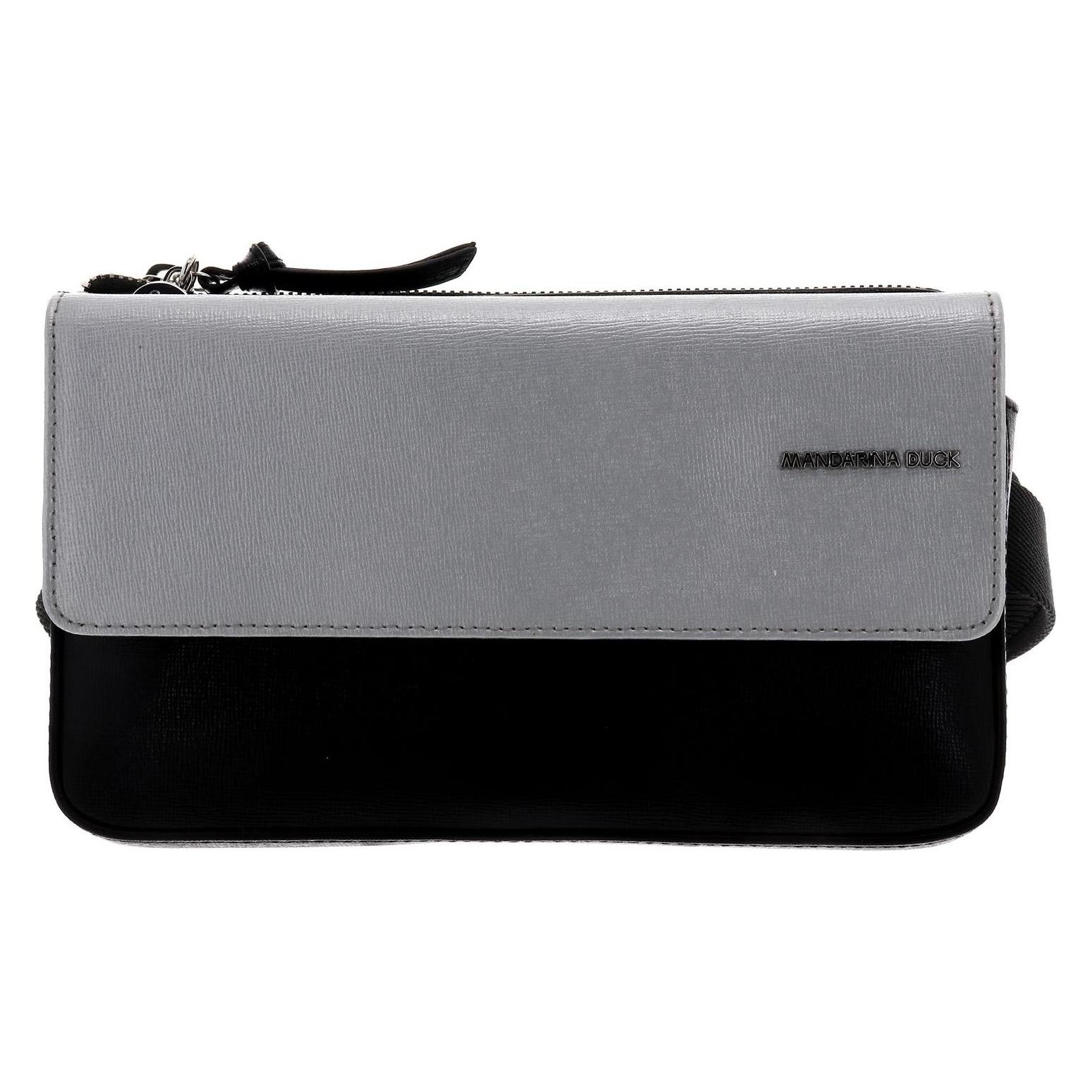 Mandarina Duck, Unisex, Bauchtasche, Essential Bum Bag, Schwarz