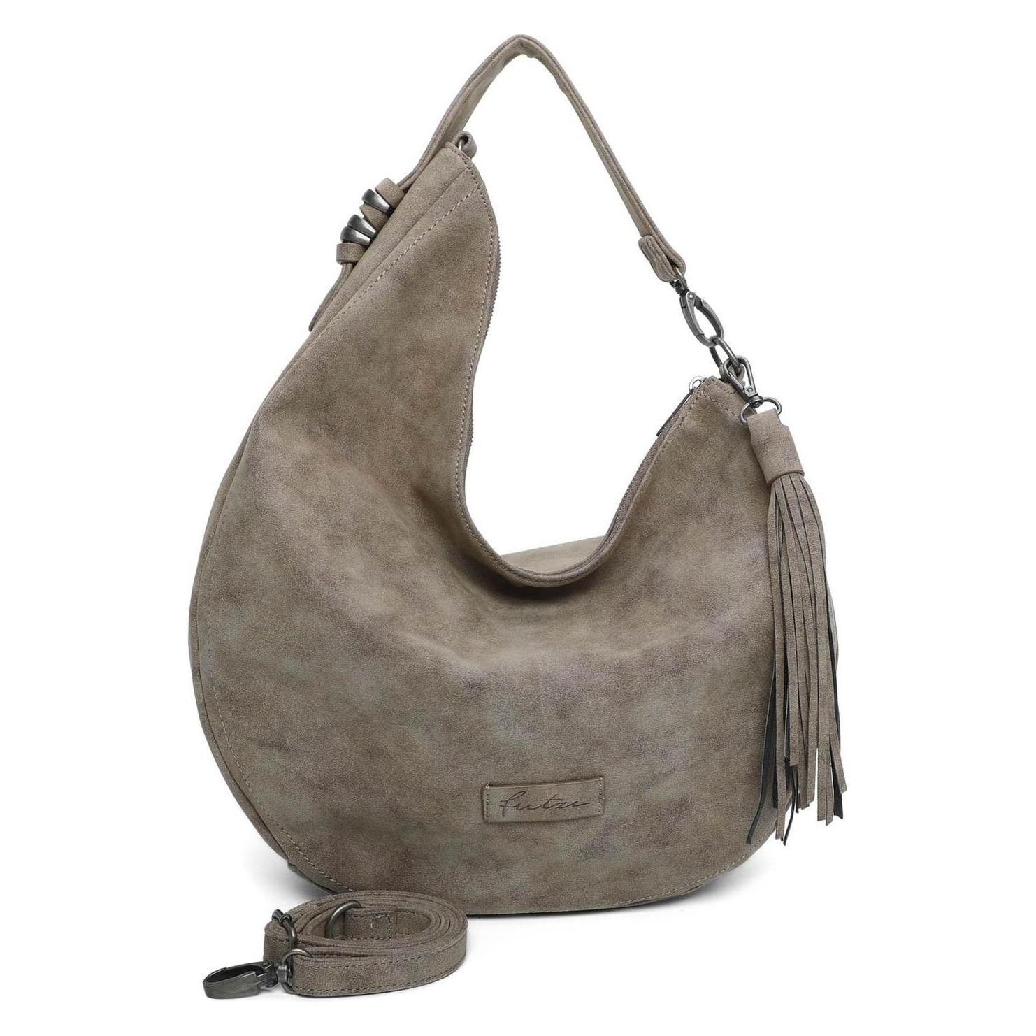 Fritzi Aus Preußen, Damen, Handtasche, Vintage Fritzi36 Hobo Bag, Grün