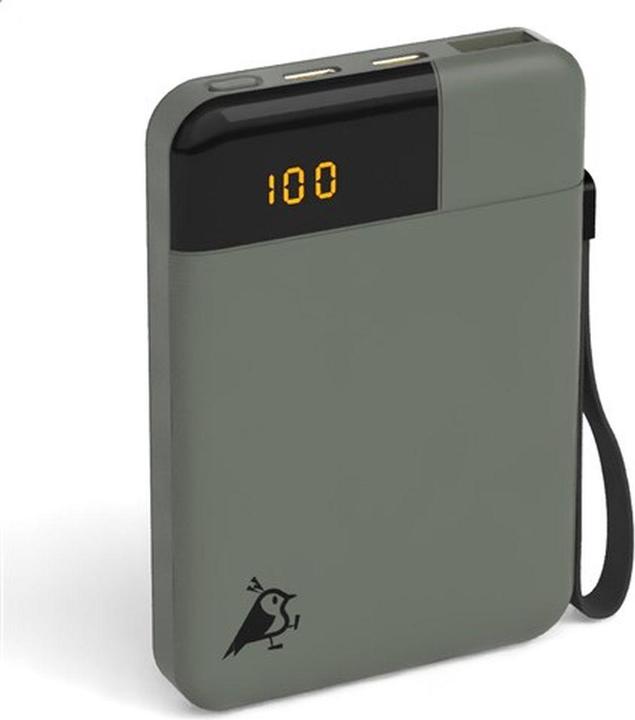 Actual product image Aqiila Powerbird B5B - Powerbank 5000 mAh, 12W - Moss (5000 mAh, 12 W, 18.50 Wh)
