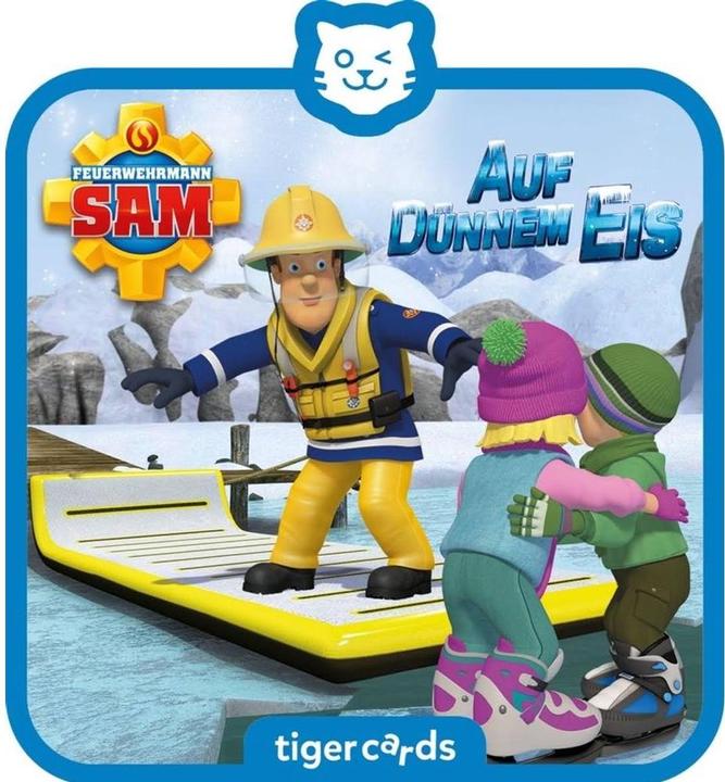 Image du produit Tigermedia Sam, pompier de Tigercard, sur de la glace fine (Allemand)