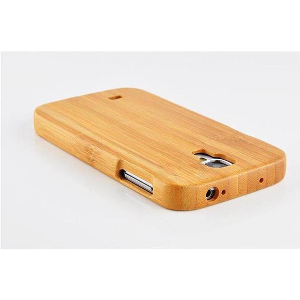 Thumbnail - Cadorabo Echt Holz Hülle (Samsung Galaxy S4), Smartphone Hülle, Braun