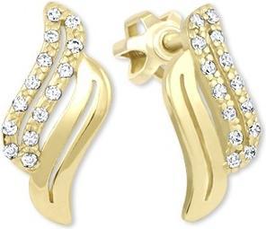 Produktbild Brilio Gold earrings with crystals 745 239 001 00586 0000000