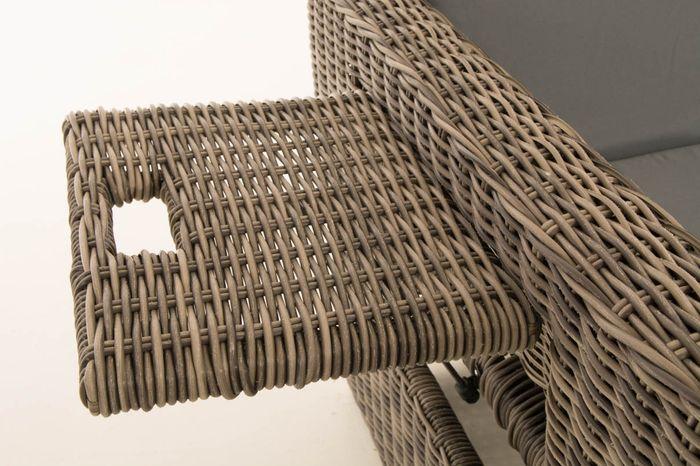 Produktbild Swisshandel24 Sofa Ancona Eisengrau 5mm, grau-meliert