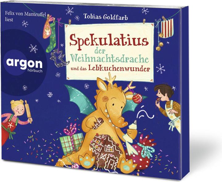 Produktbild Spekulatius der Weihnachtsdrache und das Lebkuchenwunder (Tobias Goldfarb, Deutsch)
