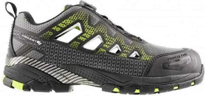 Högert PAGLAU sandali protettivi S1PS SR FO nero/verde 42 (42)