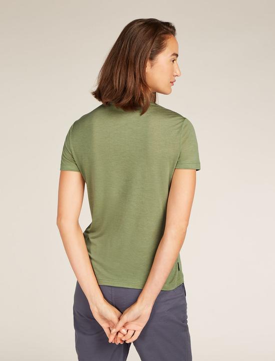 Actual product image Icebreaker Women Merino Blend Core SS Tee Cook Reflected (S)