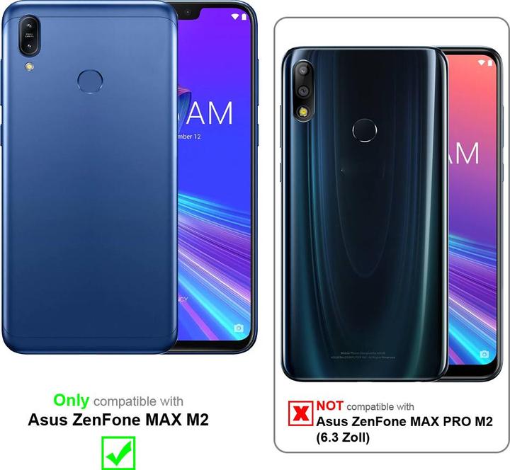 Image du produit Cadorabo Coque pour Asus ZenFone MAX M2 universel avec Clip (Asus Zenfone Max (M2))