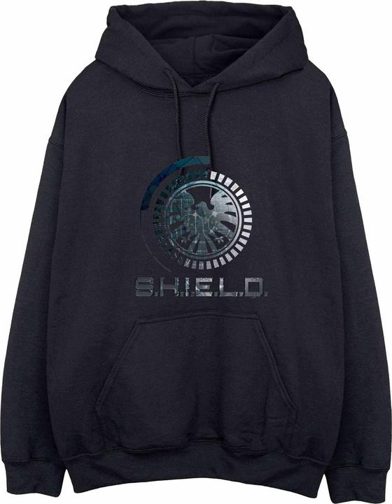 Actual product image Agents Of Shield Mens Circuits Drawstring Hoodie (4XL)