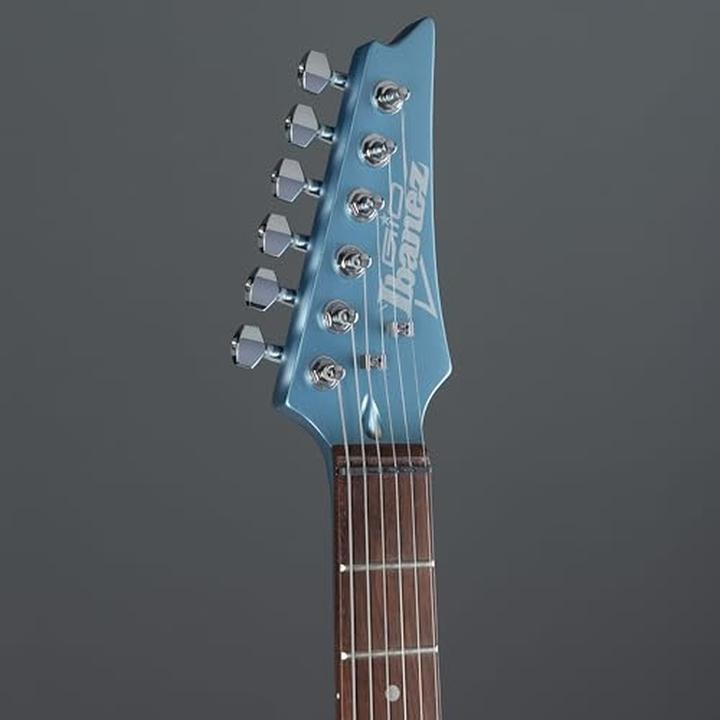Actual product image Ibanez gitaar GRX120SP-MLM Metallic Light Blue Matte (Electric guitar)