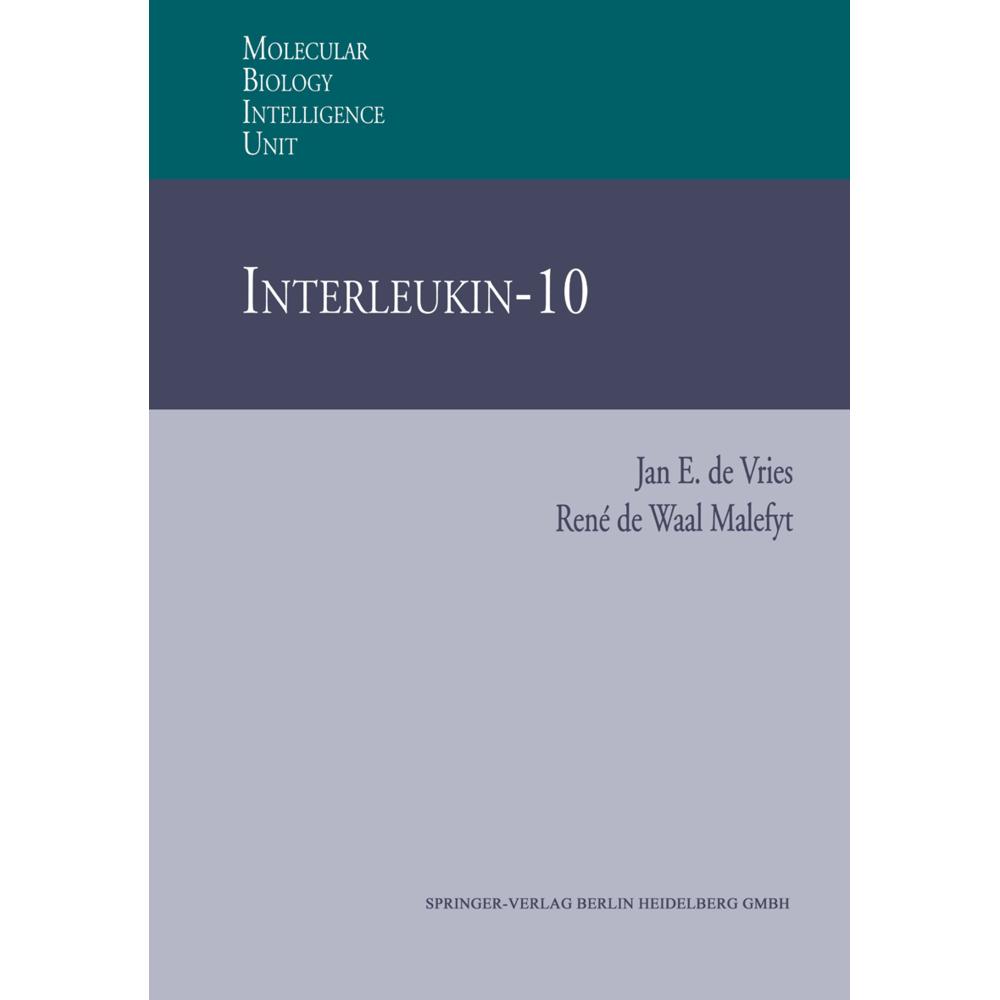 Interleukin-10, Fachbücher von Jan E.de Vries, Rene de Waal Malefyt