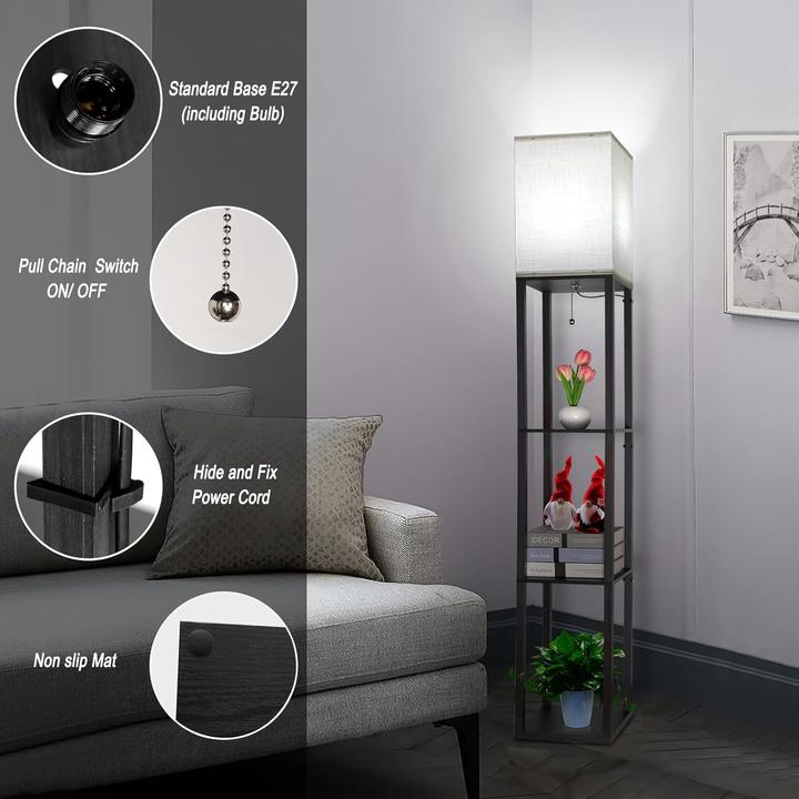 Produktbild Lumina Swiss Retro LED Stehlampe (800 lm, E27)