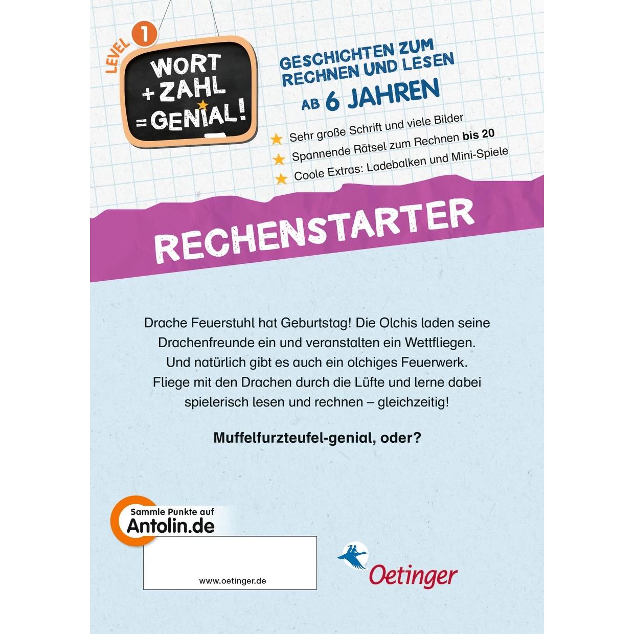 Thumbnail - Wort + Zahl Olchis Drachenfest, Kinderbücher von Erhard Dietl