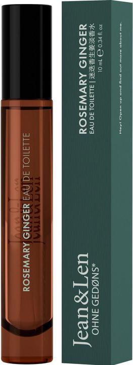 Jean & Len Eau de Toilette Rosemary/Ginger 10 ml (Eau de toilette, 10 ml)