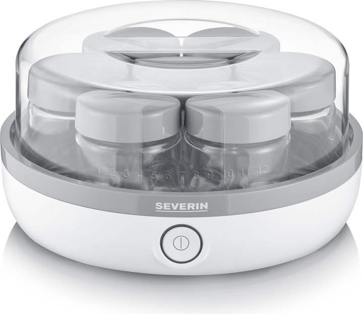 Actual product image Severin Yogurt maker with 7 glasses